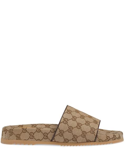 gucci women's berry print slides|Gucci slide sandals for women.